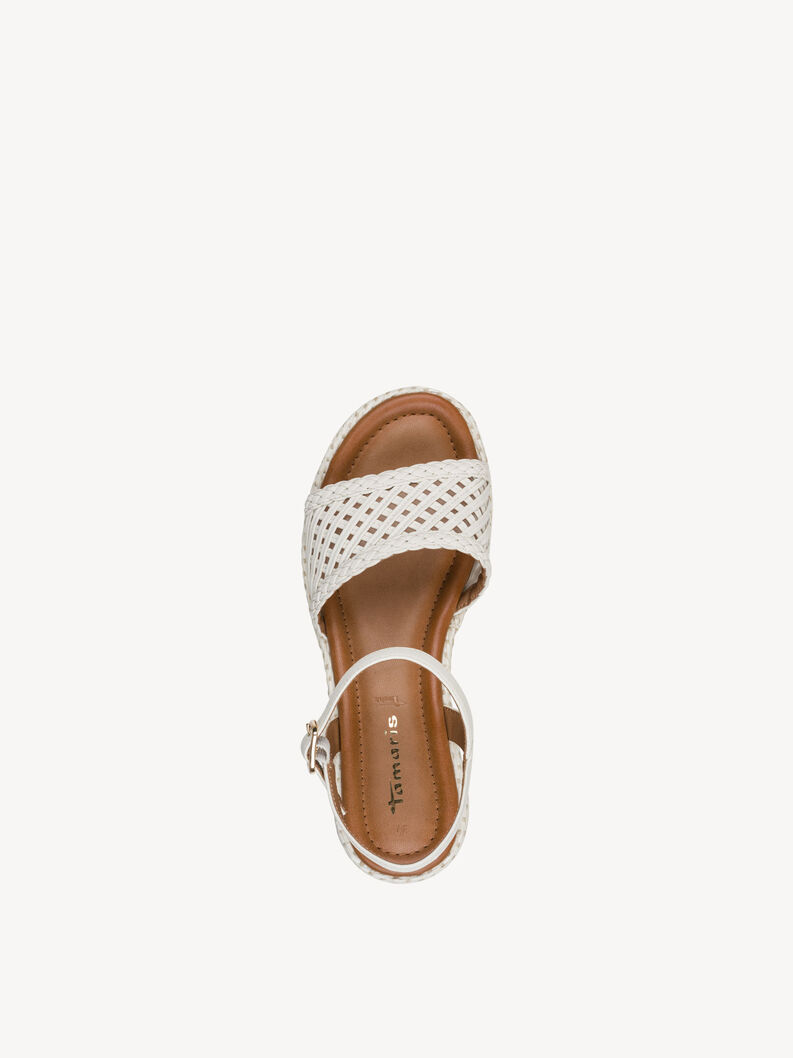 Sandale &agrave; talon - beige, 418, hi-res
