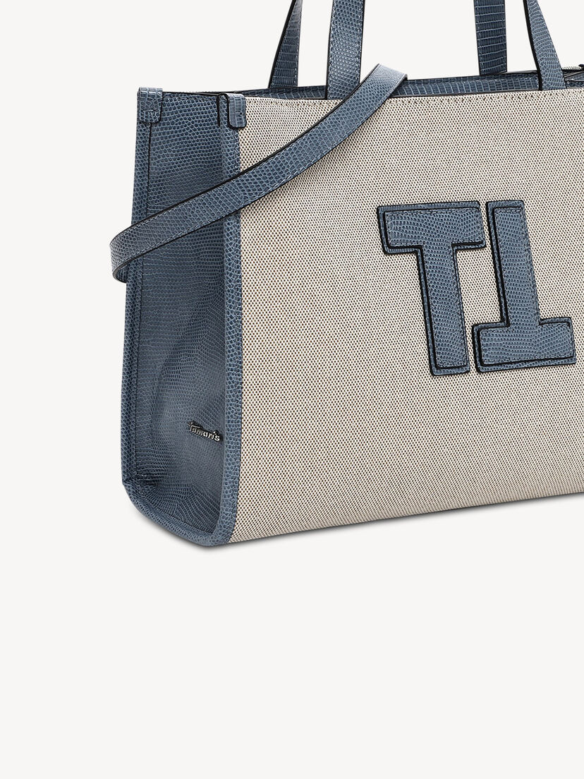 Shopper - blauw, denim, hi-res