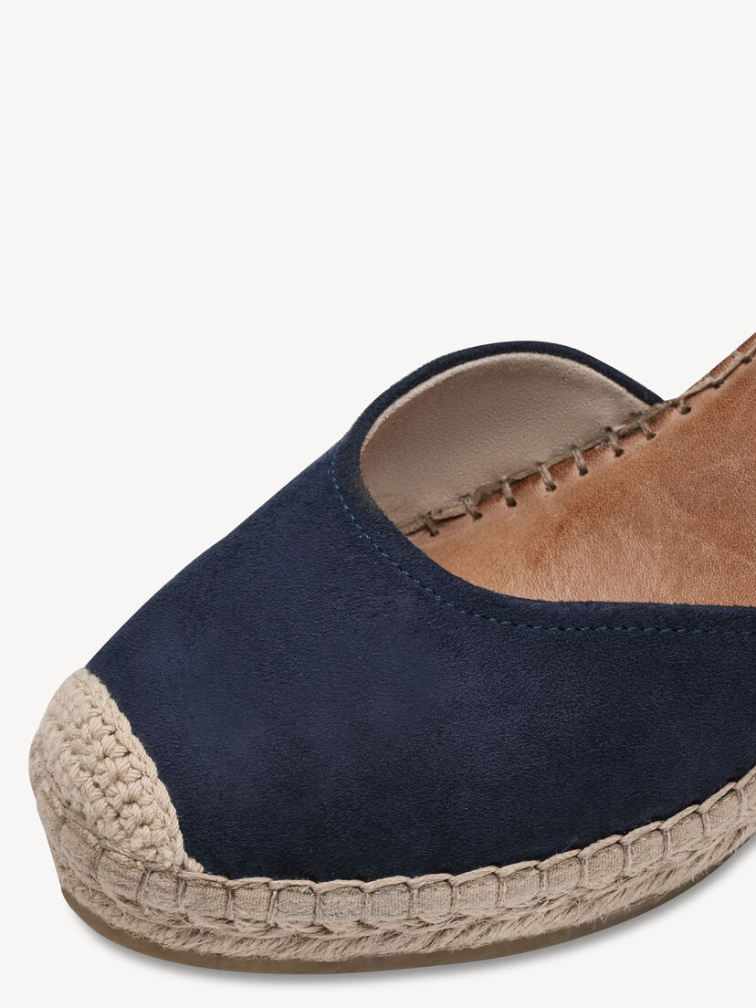 Espadrilles - blauw, NAVY, hi-res