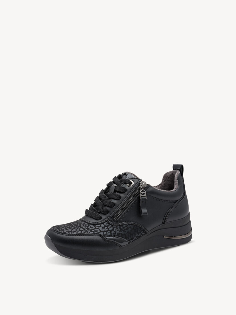 Sneaker - zwart, BLACK NAPPA, hi-res