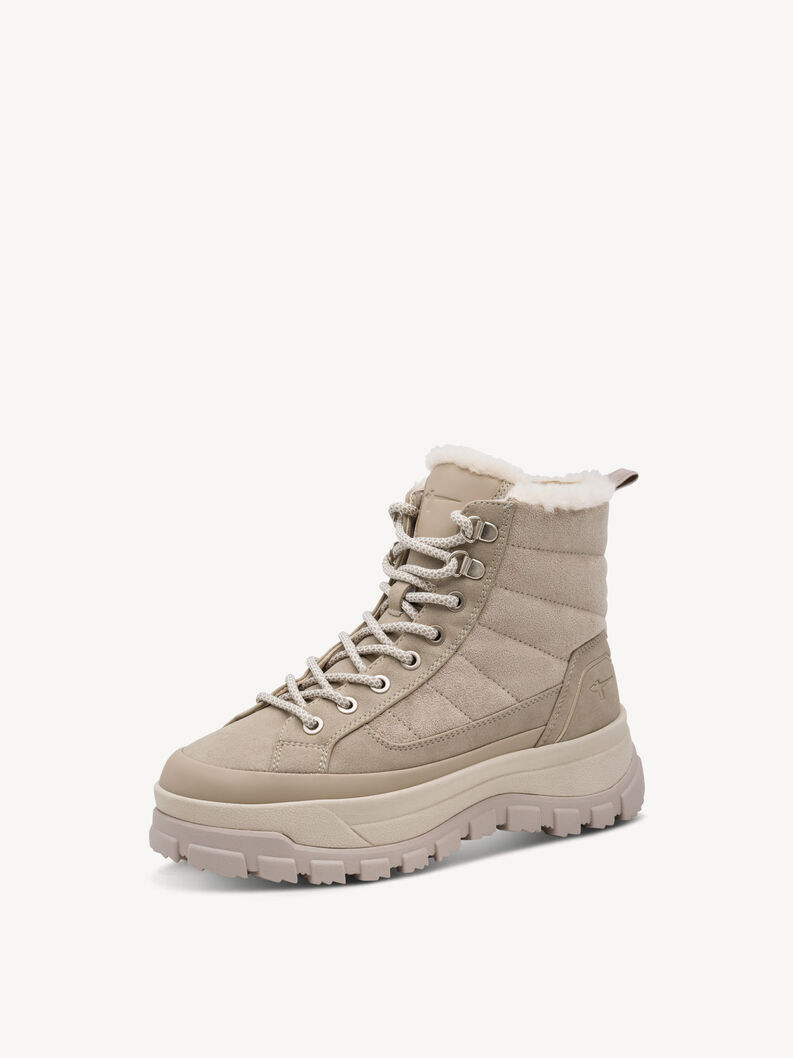 Bootie - beige warm lining, TAUPE, hi-res