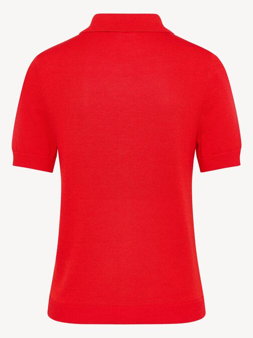 polo en maille, Goji Berry, hi-res