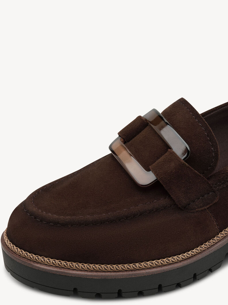 Leather Slipper - brown, 304, hi-res