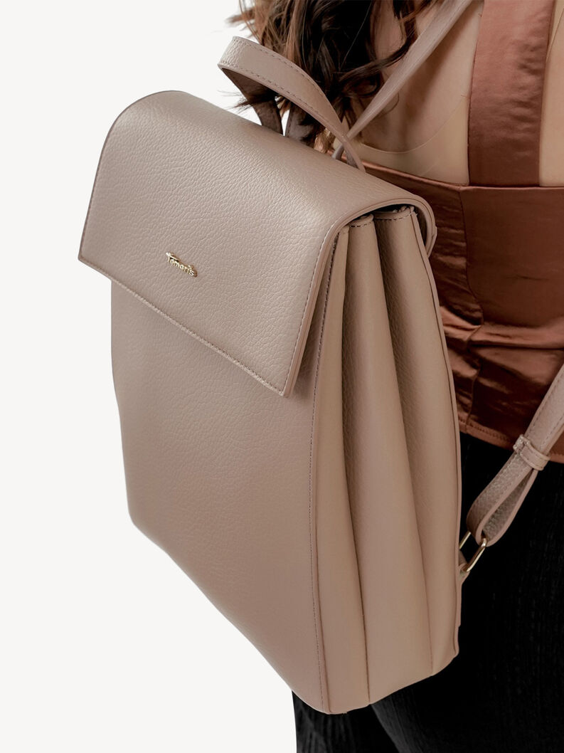 Backpack - brown, taupe, hi-res