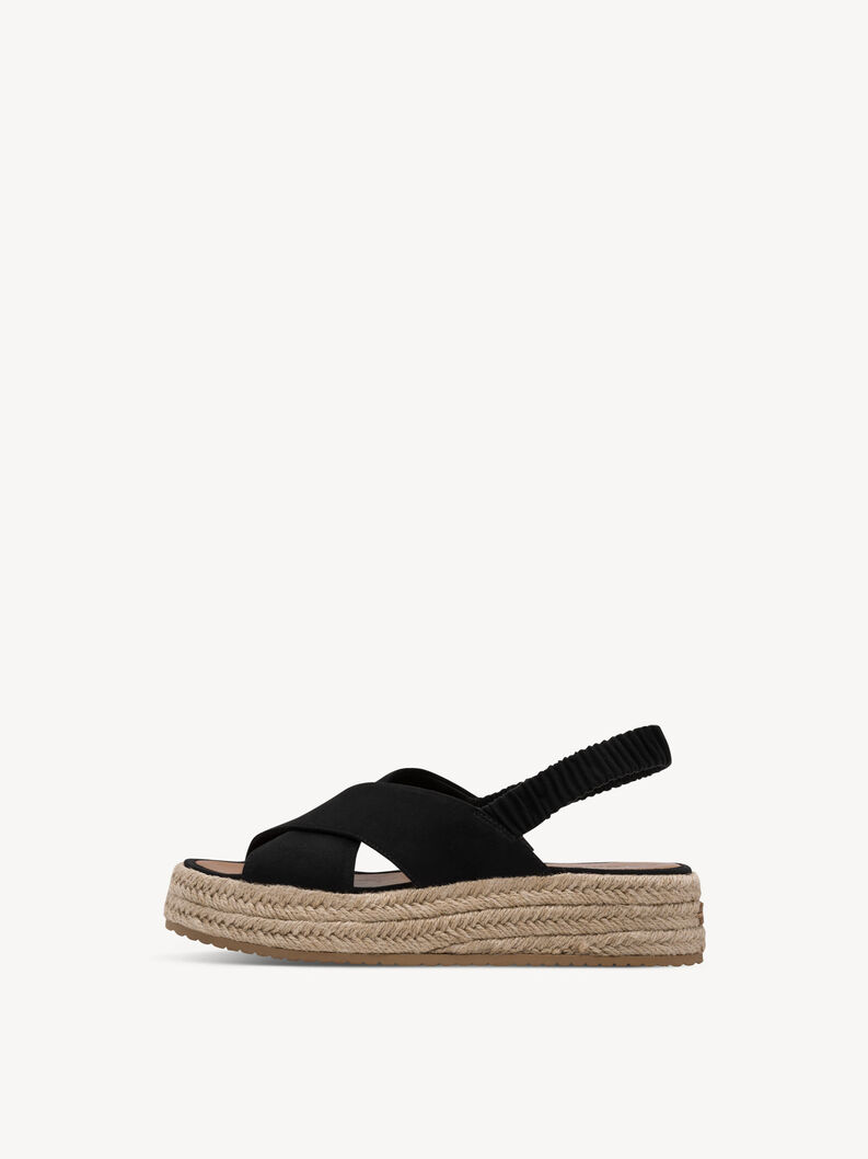 Sand&aacute;le - čern&aacute;, BLACK, hi-res