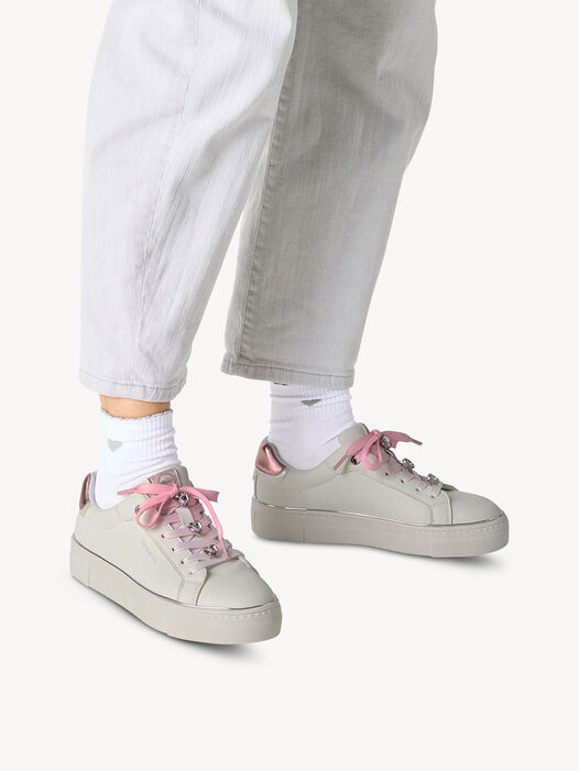 Sneaker, WHITE/PINK, hi-res