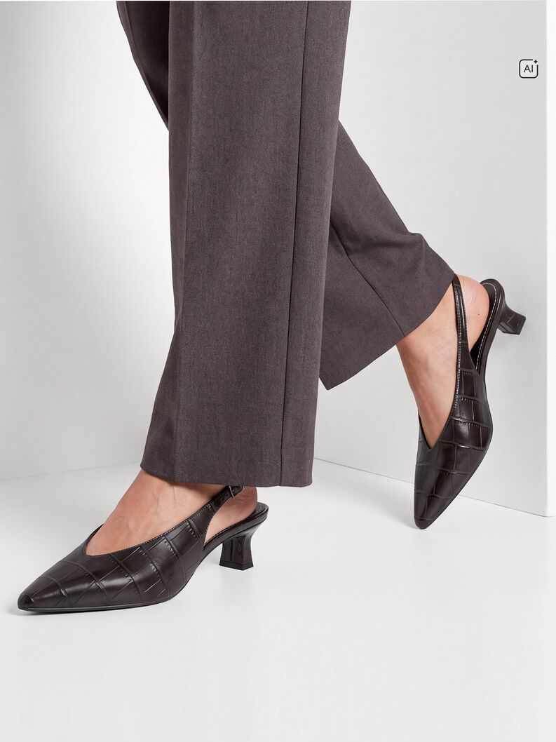 sling pumps, MOCCA CROCO, hi-res