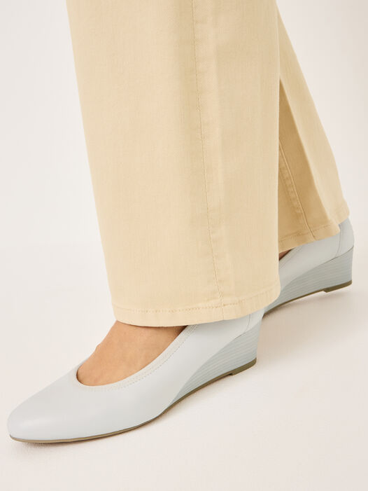 Sleehakpumps, WHITE LEATHER, hi-res