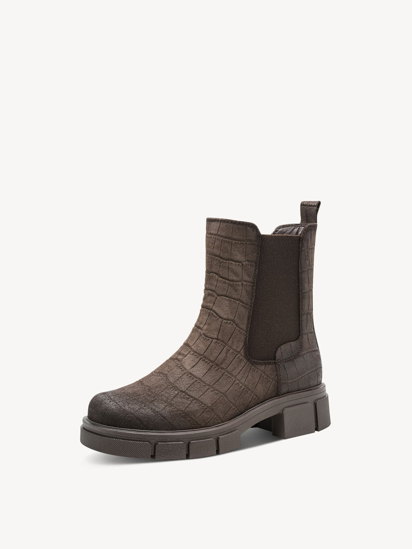 Chelseaboot - bruin, MOCCA CROCO, hi-res