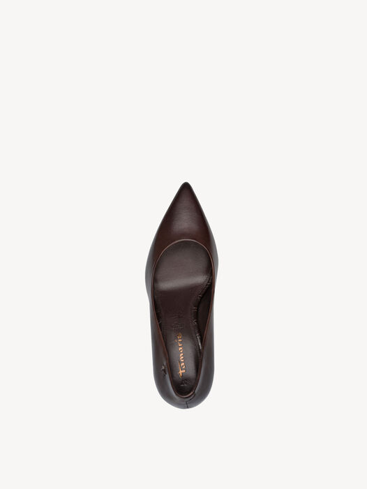 Pumps, MAHOGANY LEA., hi-res