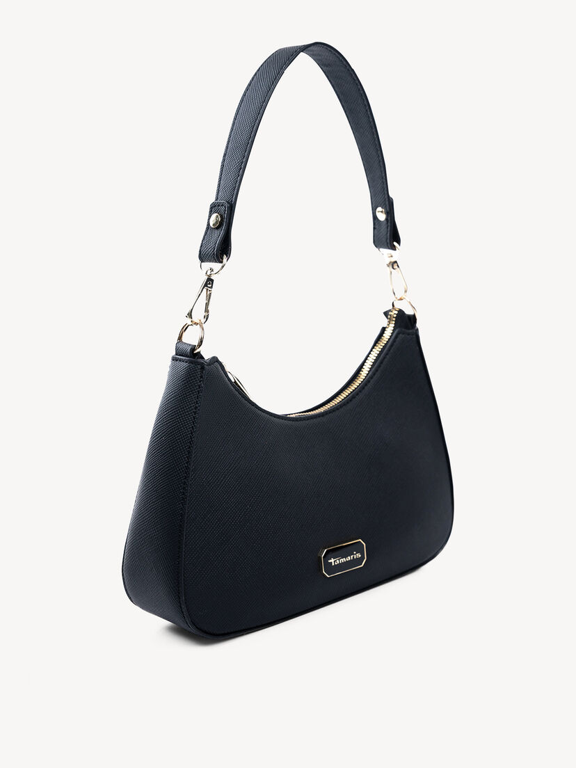 Handtas - zwart, black, hi-res