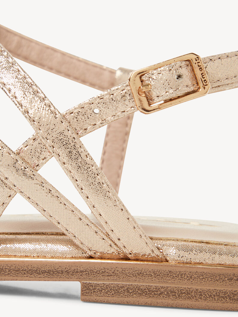 Sandale - beige, CHAMPAGNE MET., hi-res