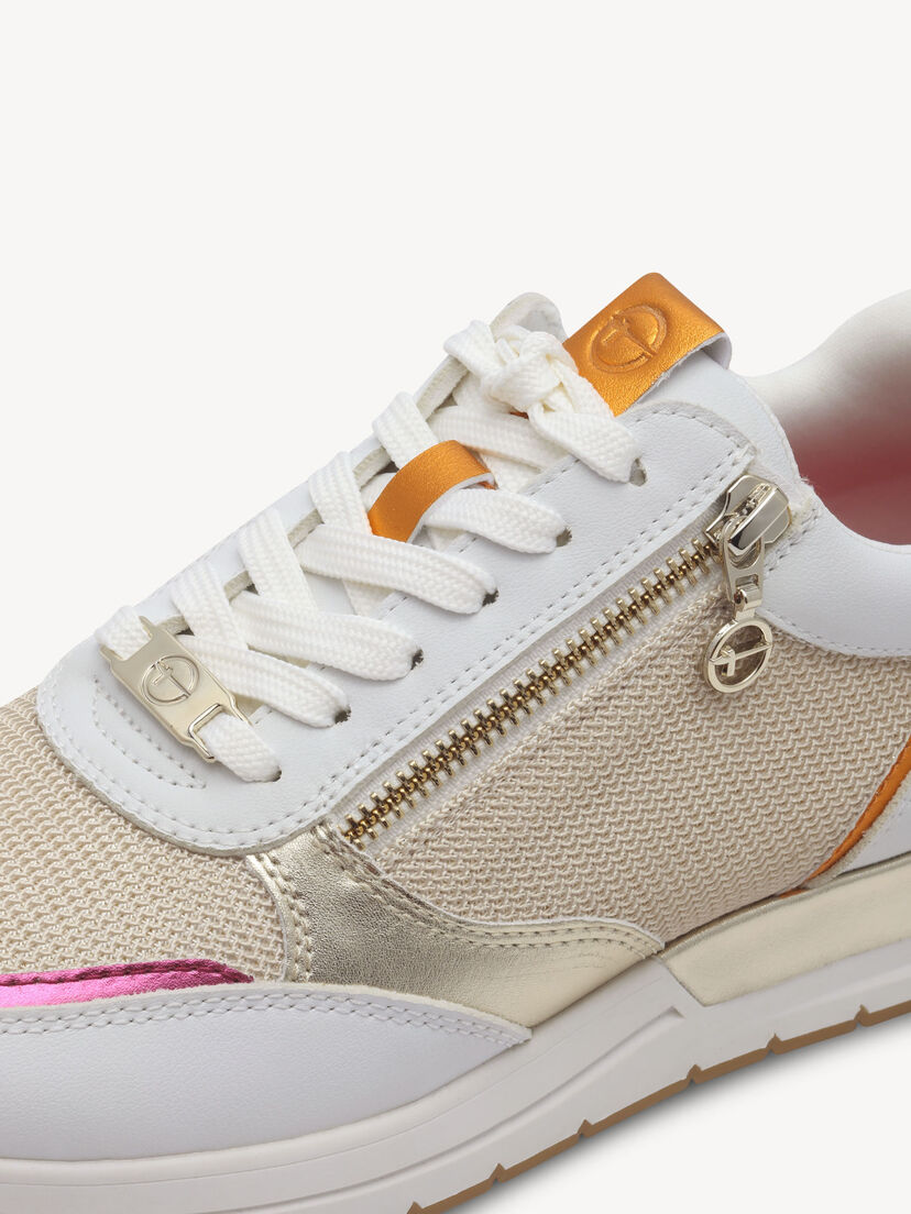 Sneaker, WHITE/LT.GOLD, hi-res