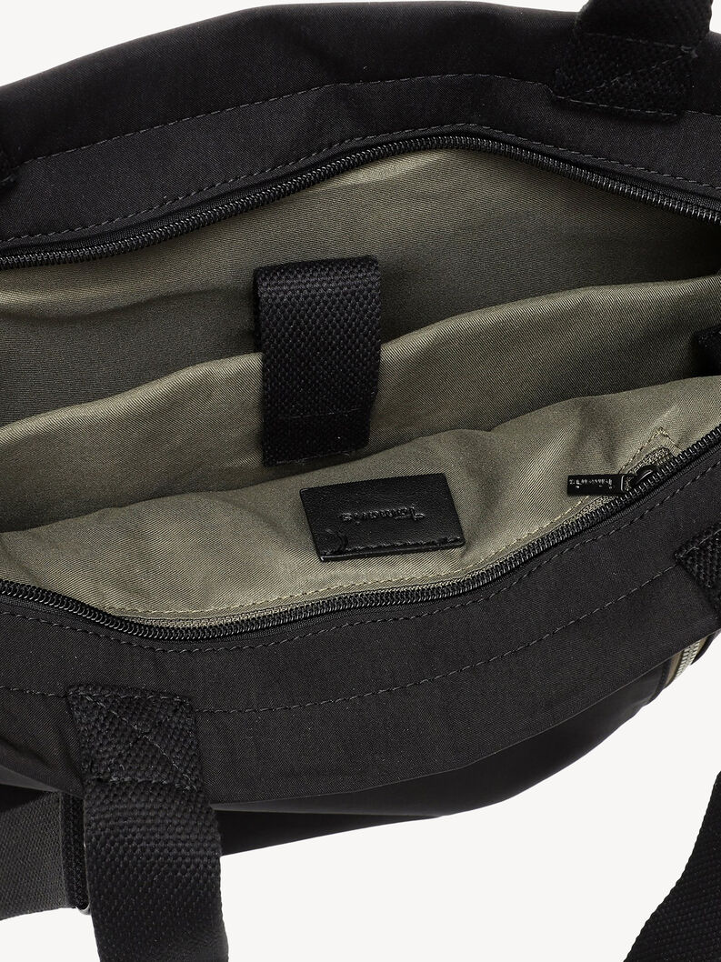 Τσάντα για ψώνια - μαύρο, black, hi-res
