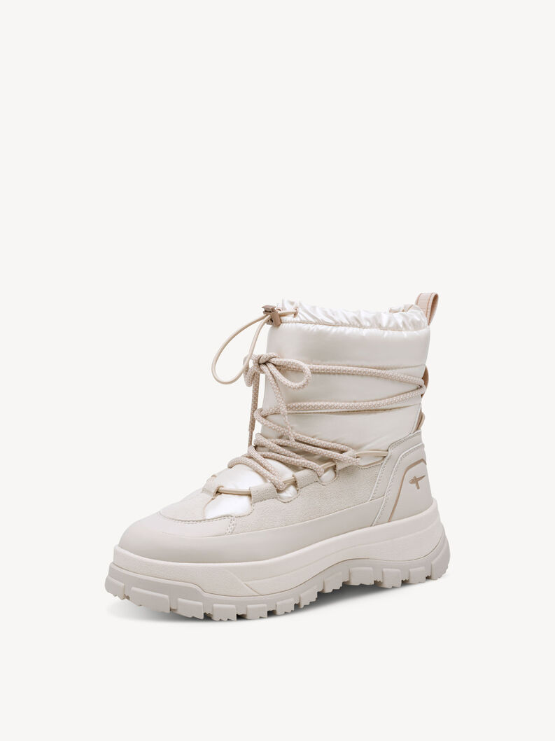 Stiefelette - beige Warmfutter, IVORY, hi-res