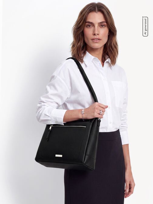 Shopper, black, hi-res