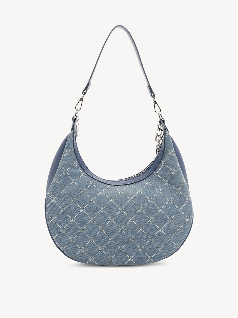 Handbag - blue, lightblue, hi-res