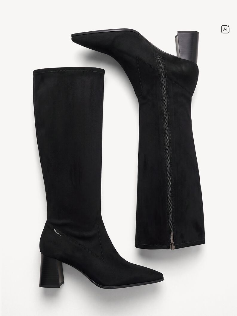 Stiefel - schwarz, BLACK, hi-res