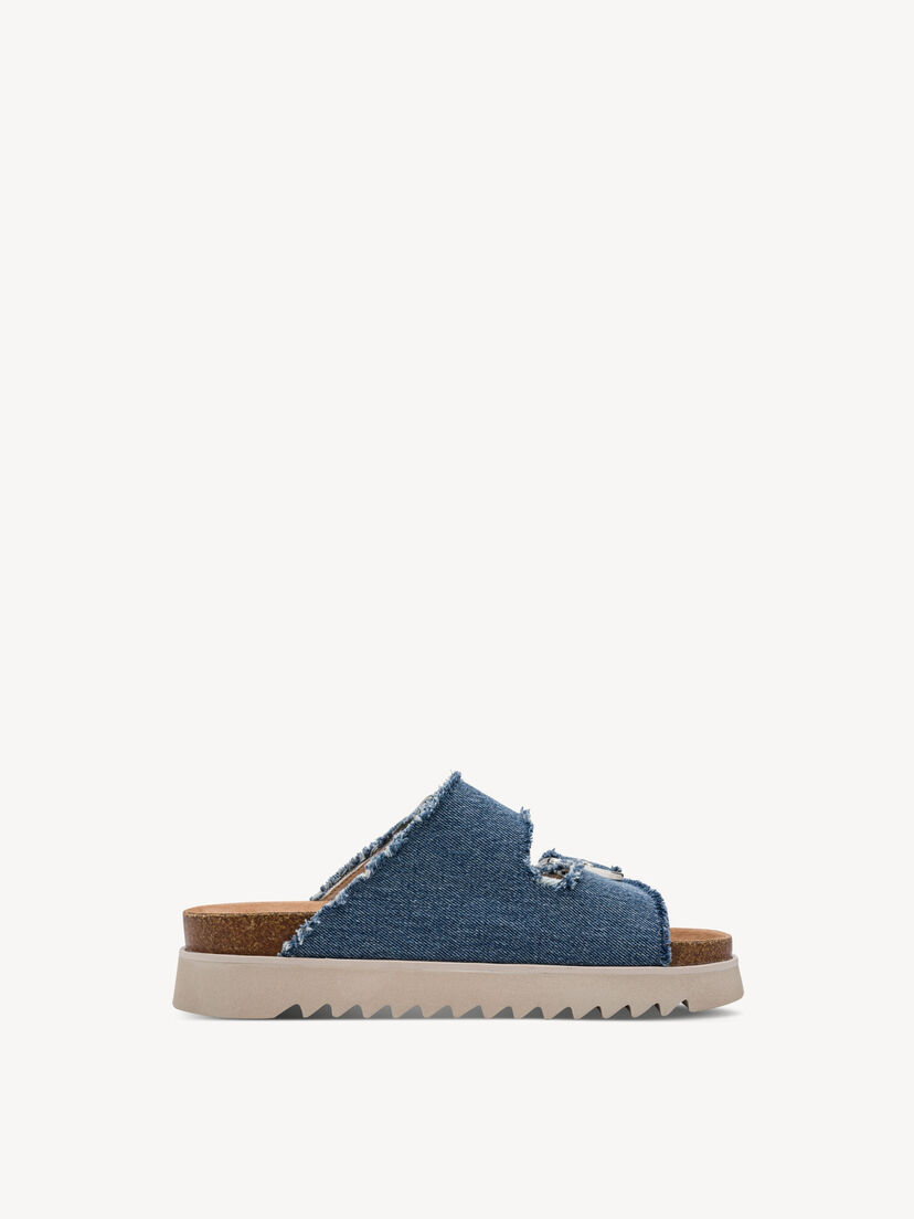 Slipper - blauw, DENIM, hi-res
