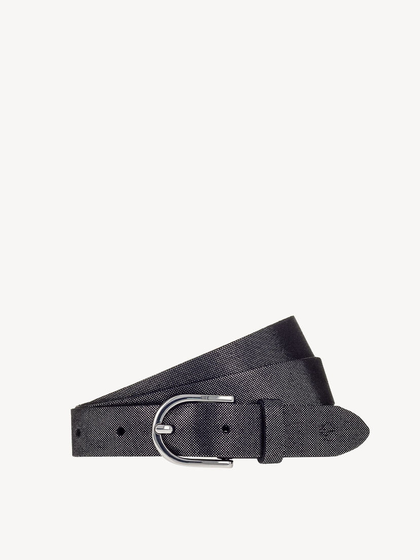 Riem - zwart, Schwarz-Silbermetallic, hi-res