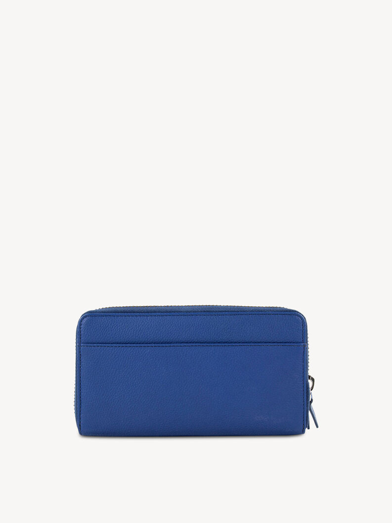 Leather Wallet - blue, royal, hi-res