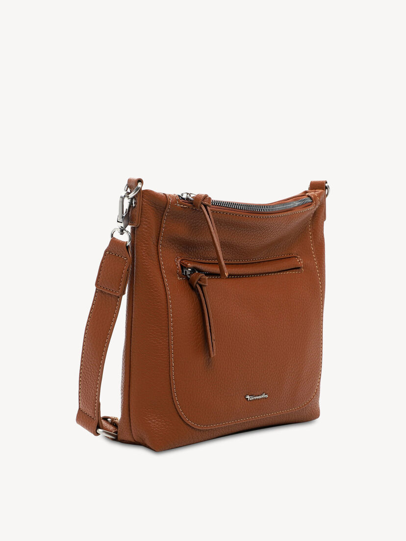 Schoudertas - bruin, cognac, hi-res