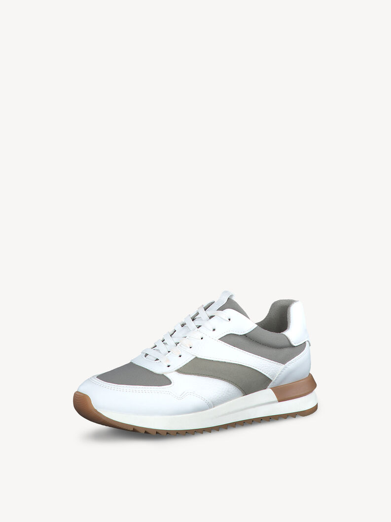 Sneaker - white, WHITE/SAGE, hi-res