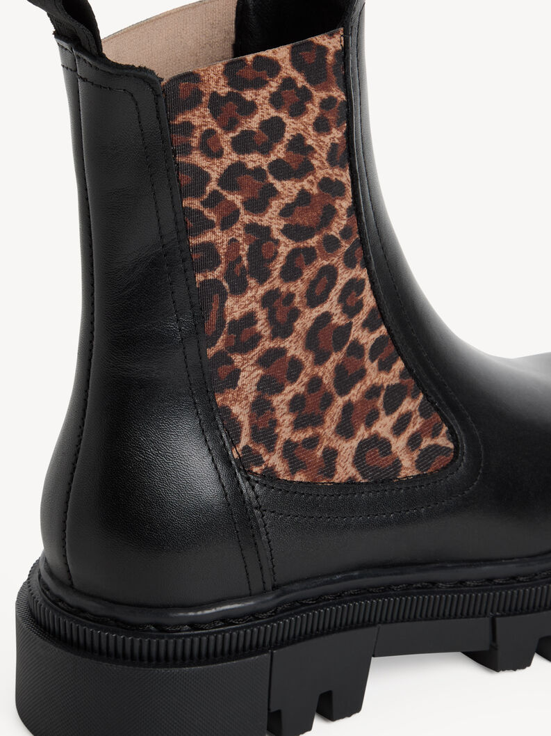 Chelsea Boot, BLACK/LEOPARD, hi-res