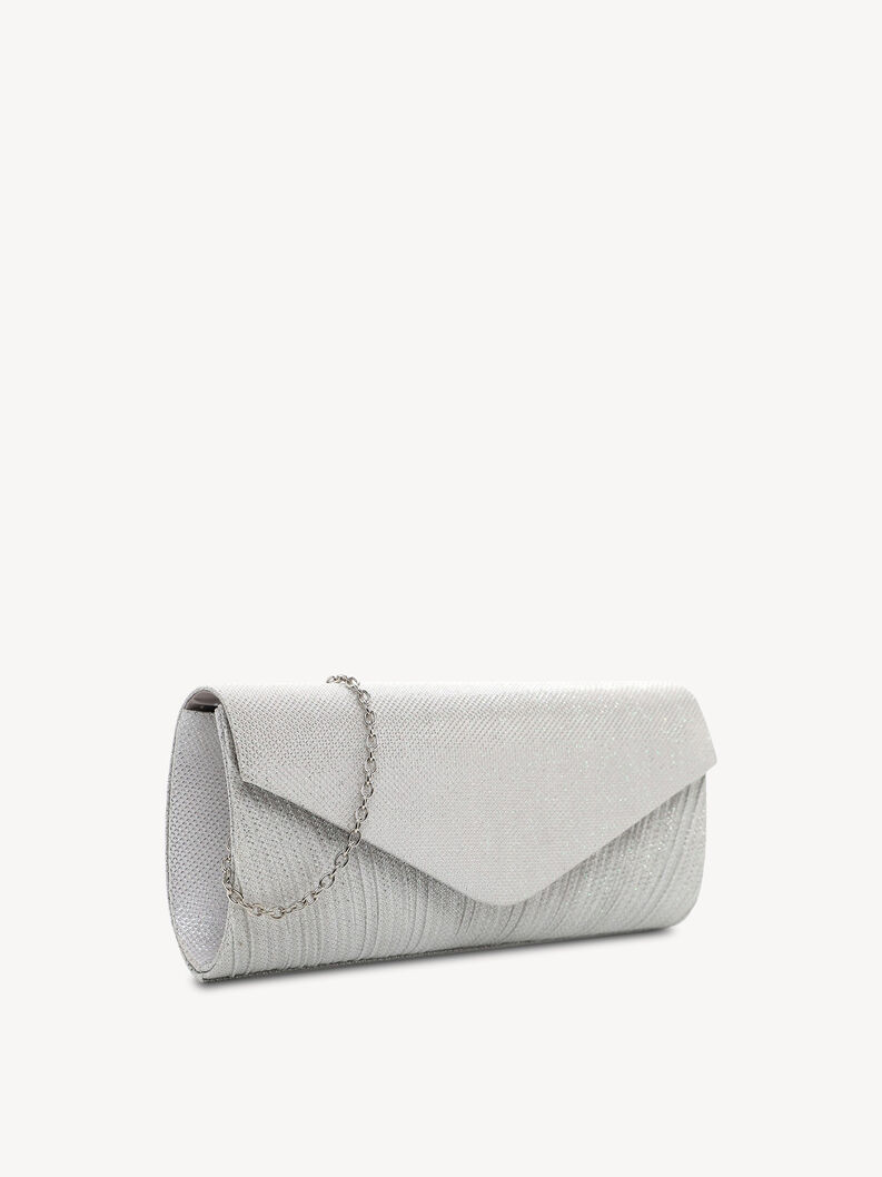 Clutch - silber, silver, hi-res