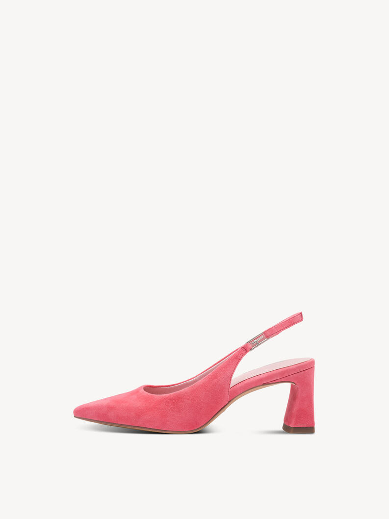 sling pumps, pink, hi-res