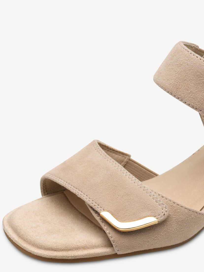 Sandaaltje, BEIGE SUEDE, hi-res