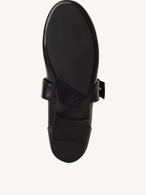 Ballerine, BLACK LEATHER, hi-res