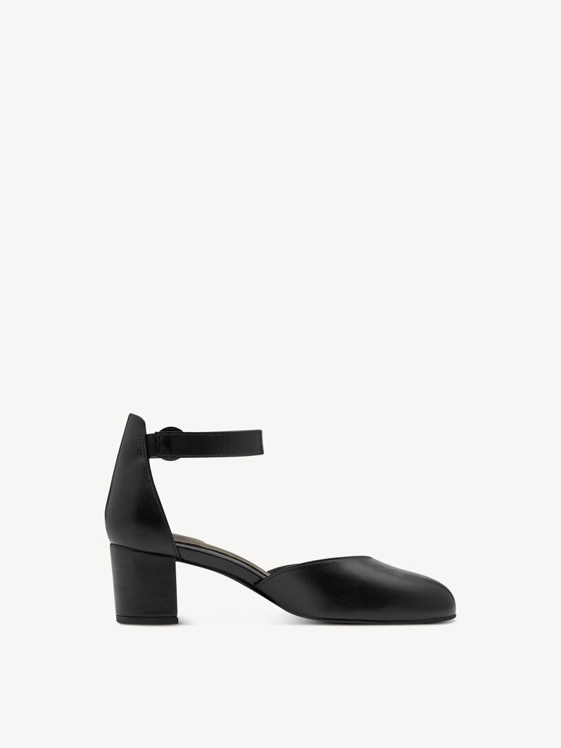 Leather Pumps - black, BLACK NAPPA, hi-res