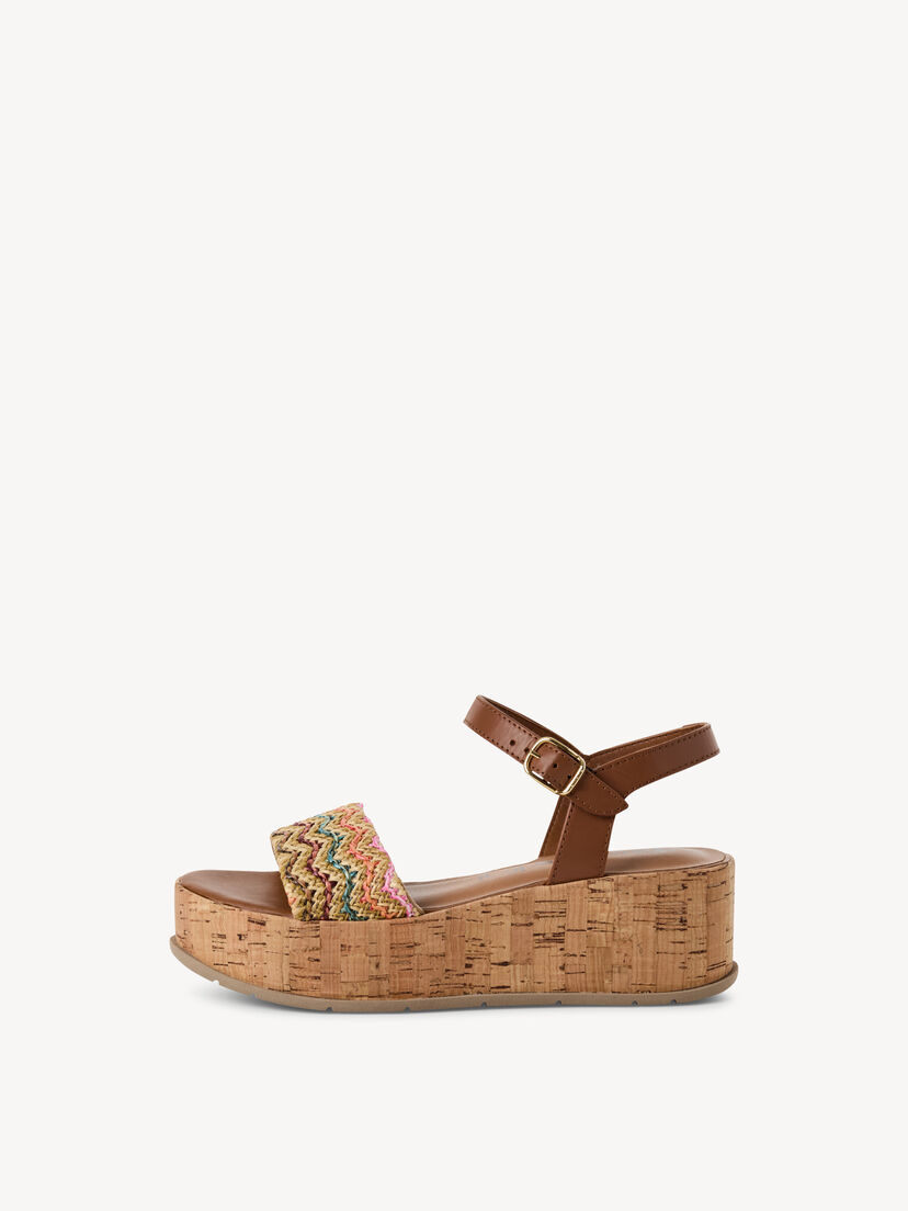 Leren Sandaaltje - beige, CUOIO COMB, hi-res