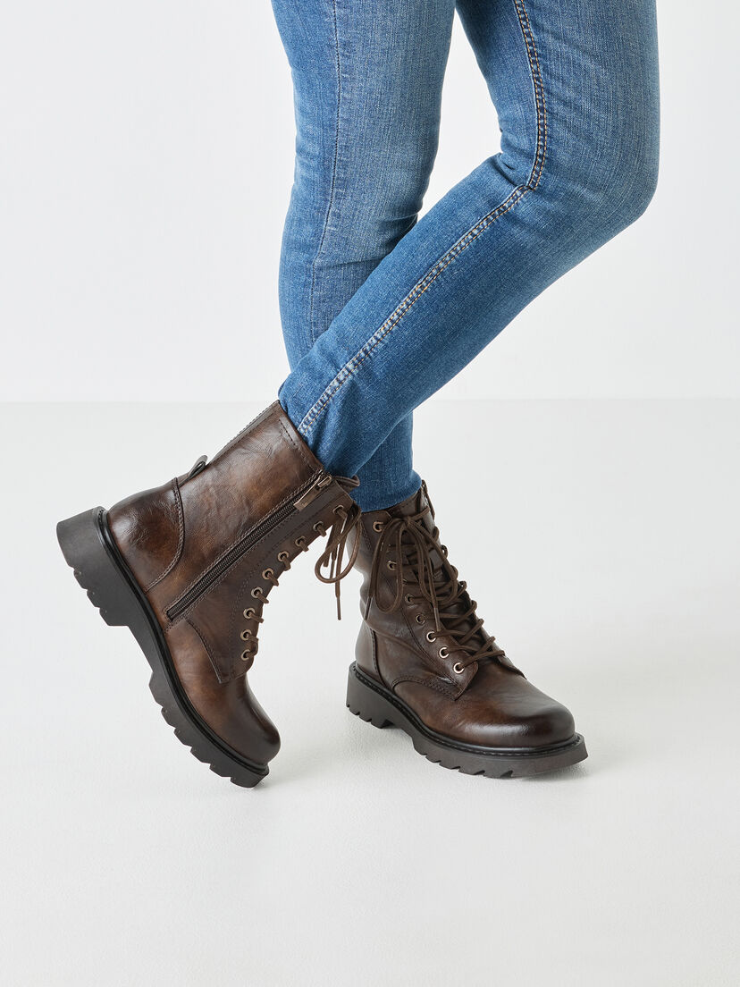 Enkellaarsje, MAROON, hi-res