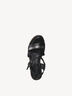 Sandalette - schwarz, BLACK/PEWTER, hi-res