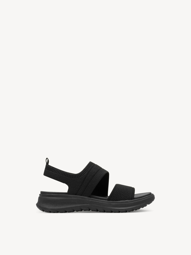 Sandale - schwarz, BLACK UNI, hi-res