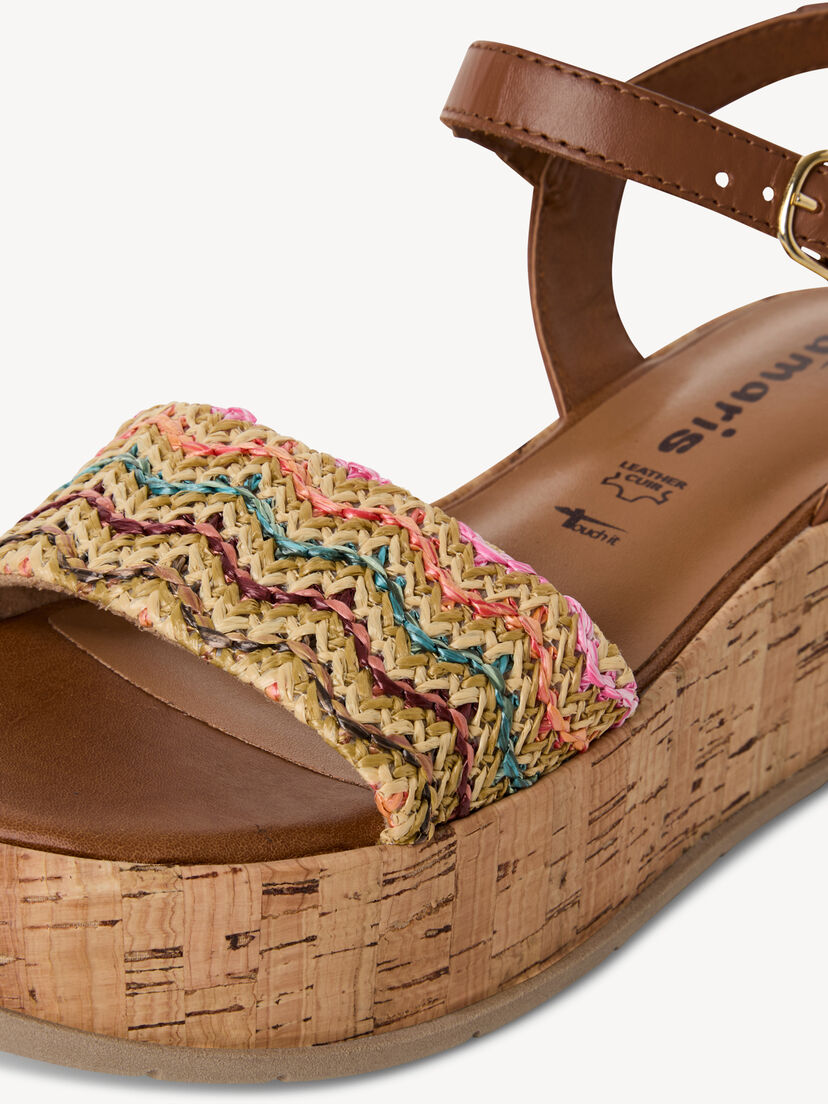 Leren Sandaaltje - beige, CUOIO COMB, hi-res