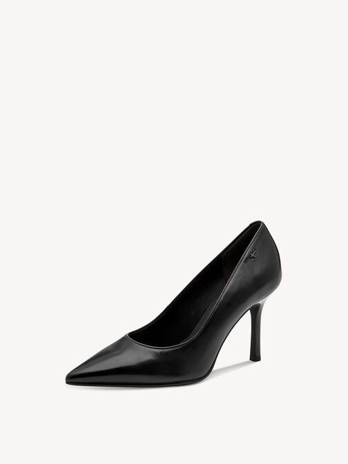 Escarpin, BLK LEATH. UNI, hi-res