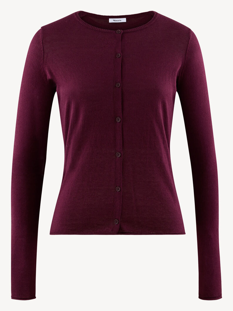 Cardigan, Fig, hi-res