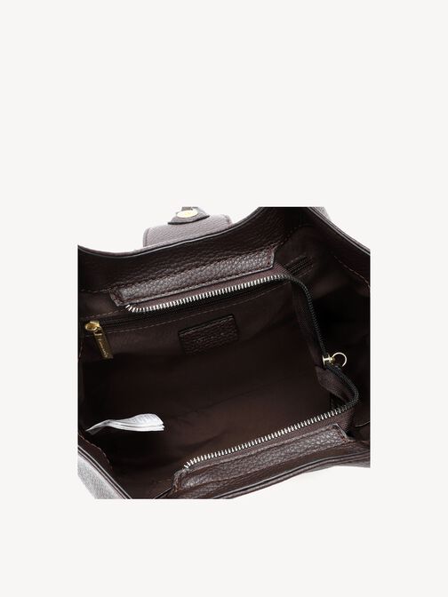 Shopping bag, brown, hi-res