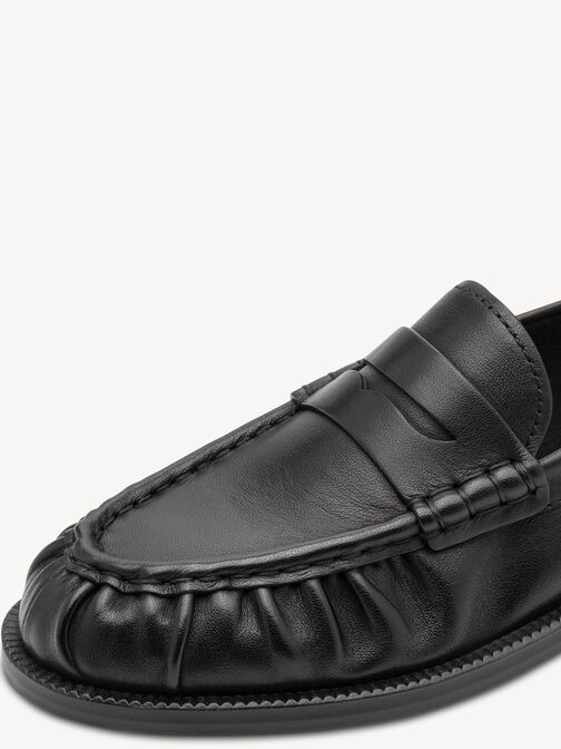 Slipper, BLACK LEATHER, hi-res