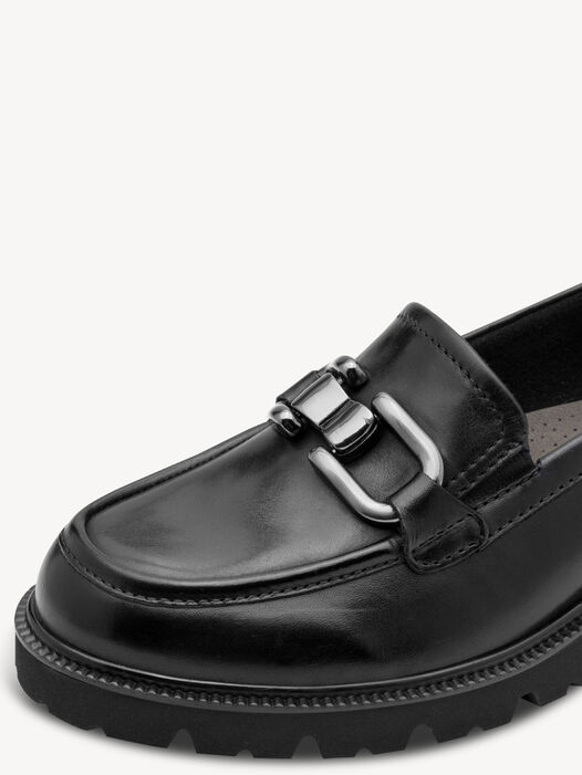 Leren Instappers, BLACK NAPPA, hi-res