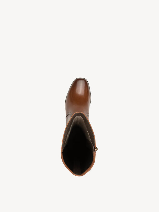 Laarzen, cognac, hi-res