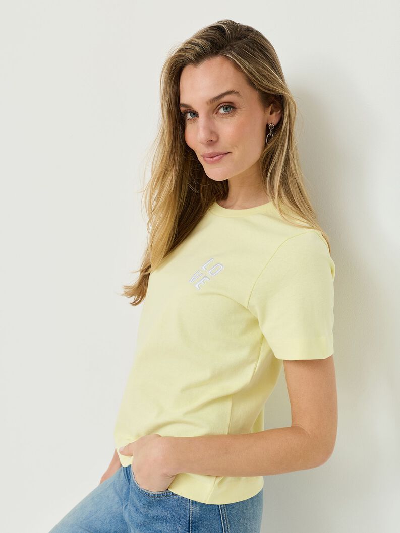 T-shirt - ż&oacute;łty, Wax Yellow, hi-res