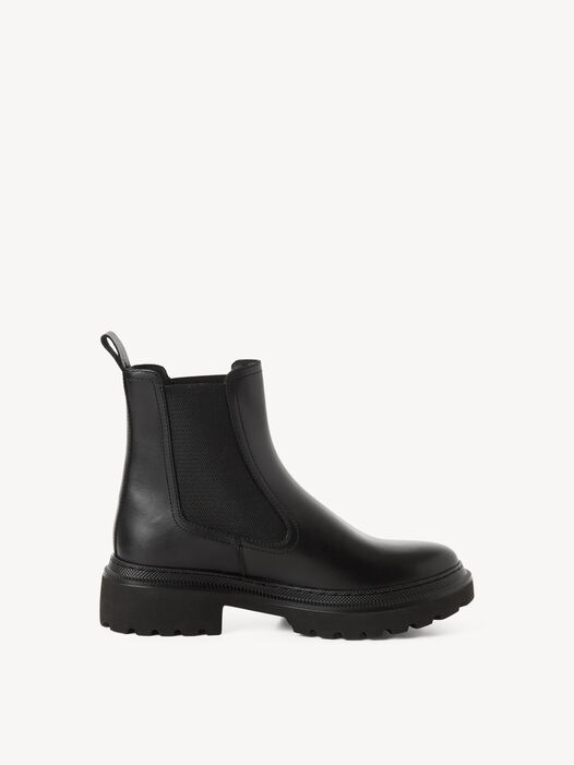 Chelseaboot, BLACK LEATHER, hi-res