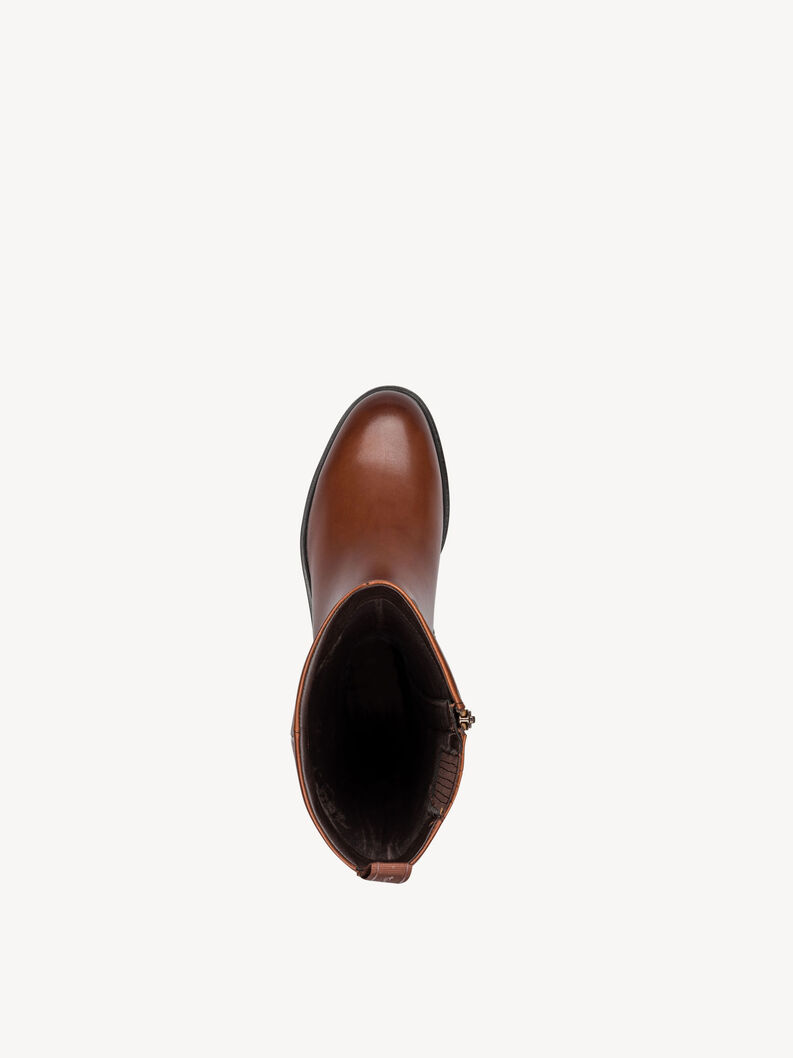Lederstiefel - braun, COGNAC, hi-res