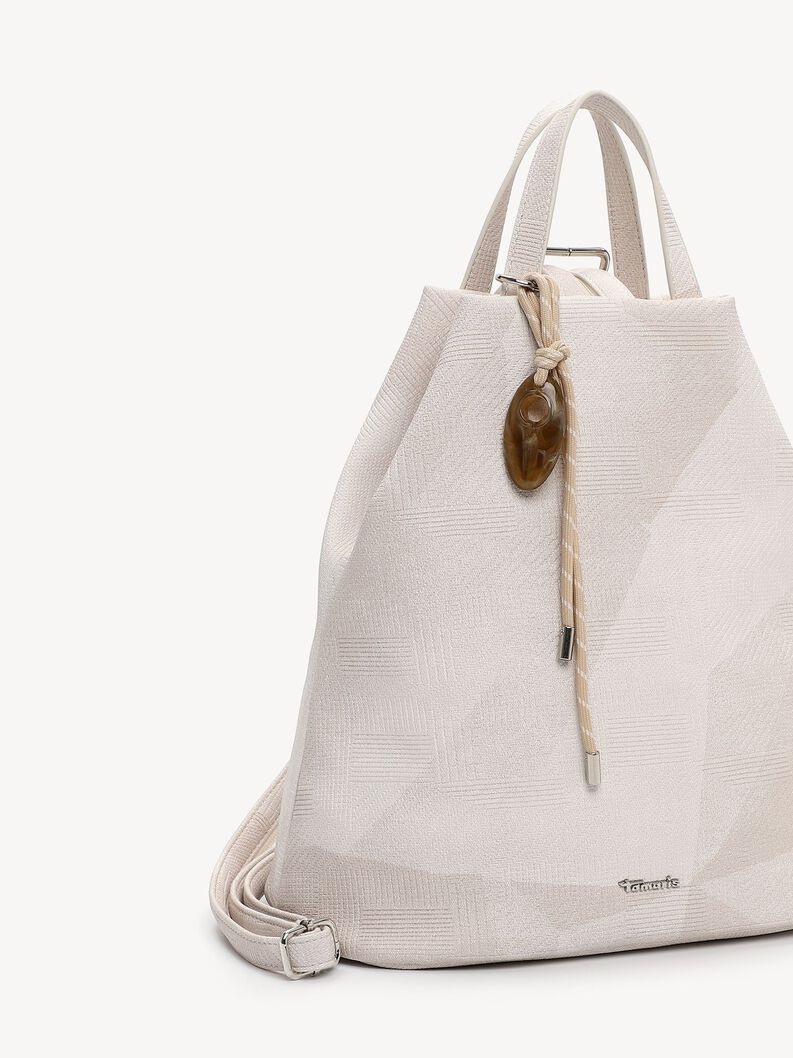 Rucksack - grau, ecru, hi-res