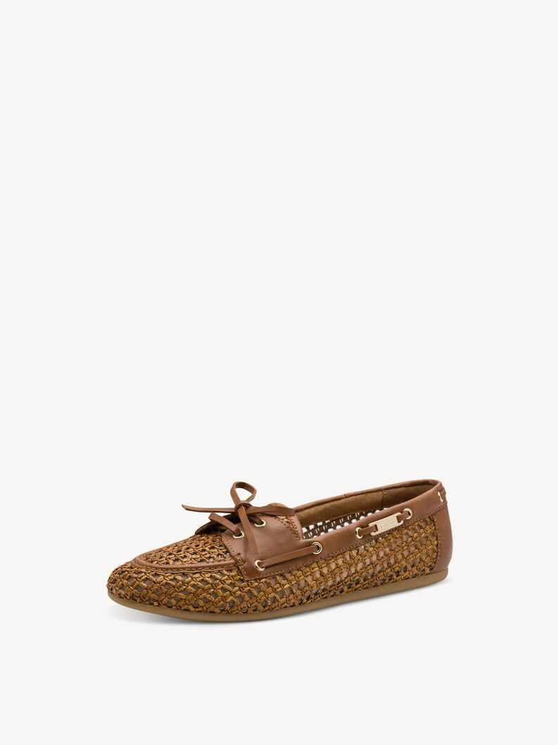 Moccassin - braun, COGNAC STRUCT., hi-res