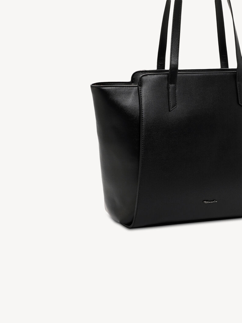 Sac cabas - noir, black, hi-res